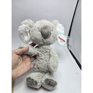 Baby GUND “Baby Toothpick Shay” the Koala Gray & White Plush Toy 6050664